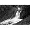 Gorge Falls Black and White Photography Print product 1